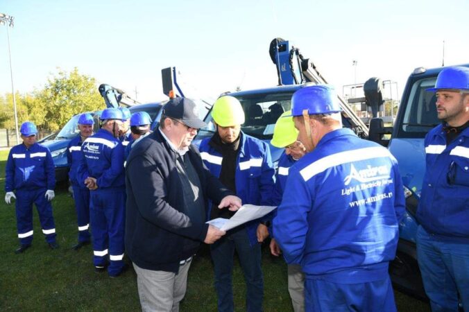A început modernizarea iluminatului public la Răcari