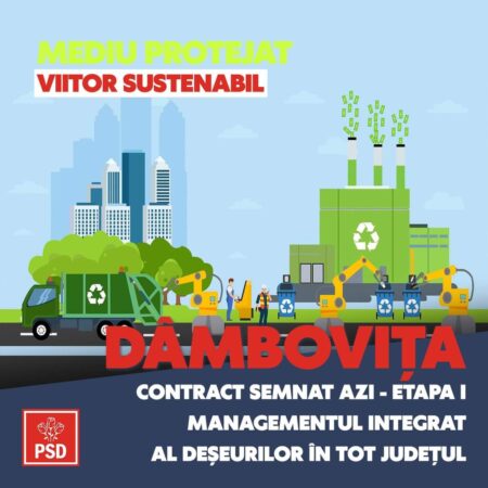 Județul Dâmbovița: Un Model de Management al Deșeurilor pentru Viitor, cu Investiții de 94.5 Milioane Euro