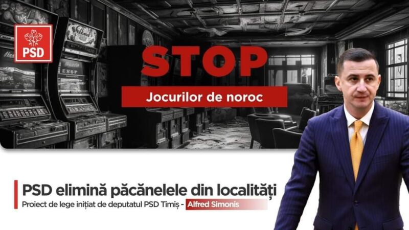 PSD Avansează În Demersul de Scoatere a Păcănelelor din Localități: Legea a Trecut de Senat cu Vot Unanim