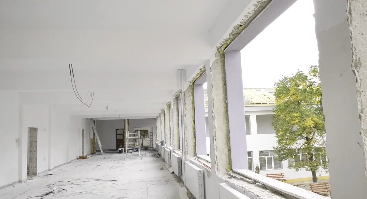 Școala Șerban Cioculescu este în plin proces de modernizare. VIDEO