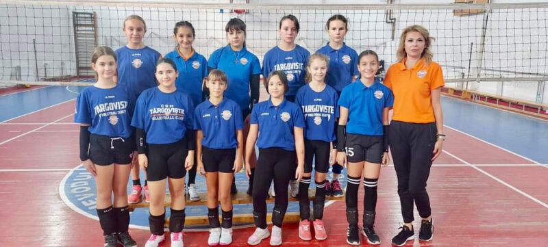 Primul turneu de minivolei pentru echipa de junioare CSM Târgoviște