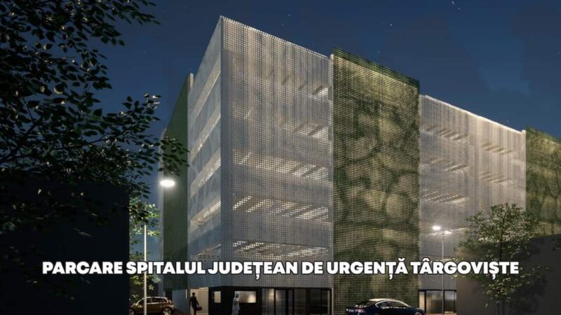 Decizia CJ Dâmbovița: Terenul pentru parcarea supraetajată de la Spitalul din Târgoviște, predat către CNI