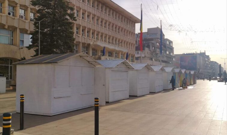 Municipiul Târgoviște intră in atmosfera sărbătorilor de iarnă. VIDEO