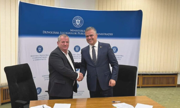 Vești bune pentru locuitorii comunei Văcărești: S-a semnat contractul de finanțare prin ” Anghel Saligny” pentru apă și canalizare