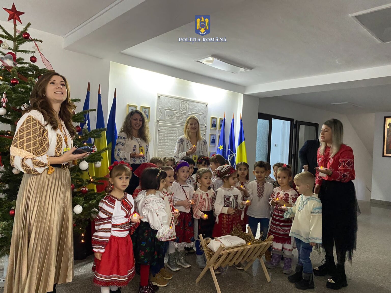 În spiritul sărbătorilor de iarnă, în această săptămână, Inspectoratul de Poliție Județean Dâmbovița este gazda a peste 450 de copii talentați, care aduc magie și bucurie în inimile polițiștilor.