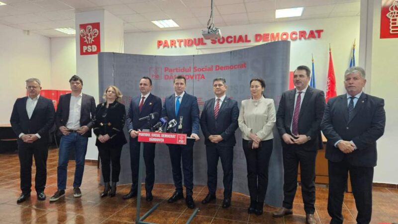 Președintele PSD Dâmbovița, Corneliu Ștefan: 2023 a fost anul consolidării PSD Dâmbovița  Președintele PSD Dâmbovița, Corneliu Ștefan alături de prim-vicepreședintele PSD Dâmbovița, senatorul Titus Corlățean, secretarul executiv al organizației