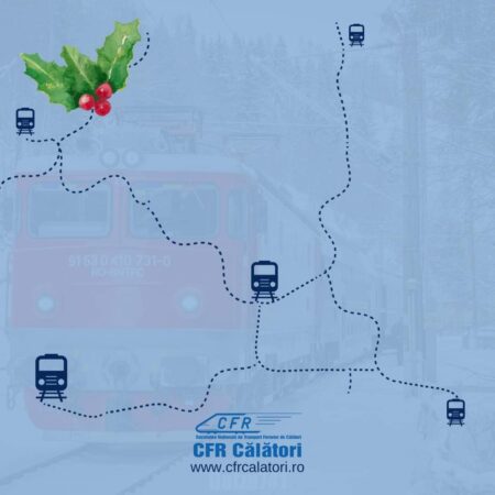 Tren suplimentar pentru preluarea traficului de călători, în data de 2 ianuarie 2024, pentru a veni întâmpinarea solicitărilor de trafic