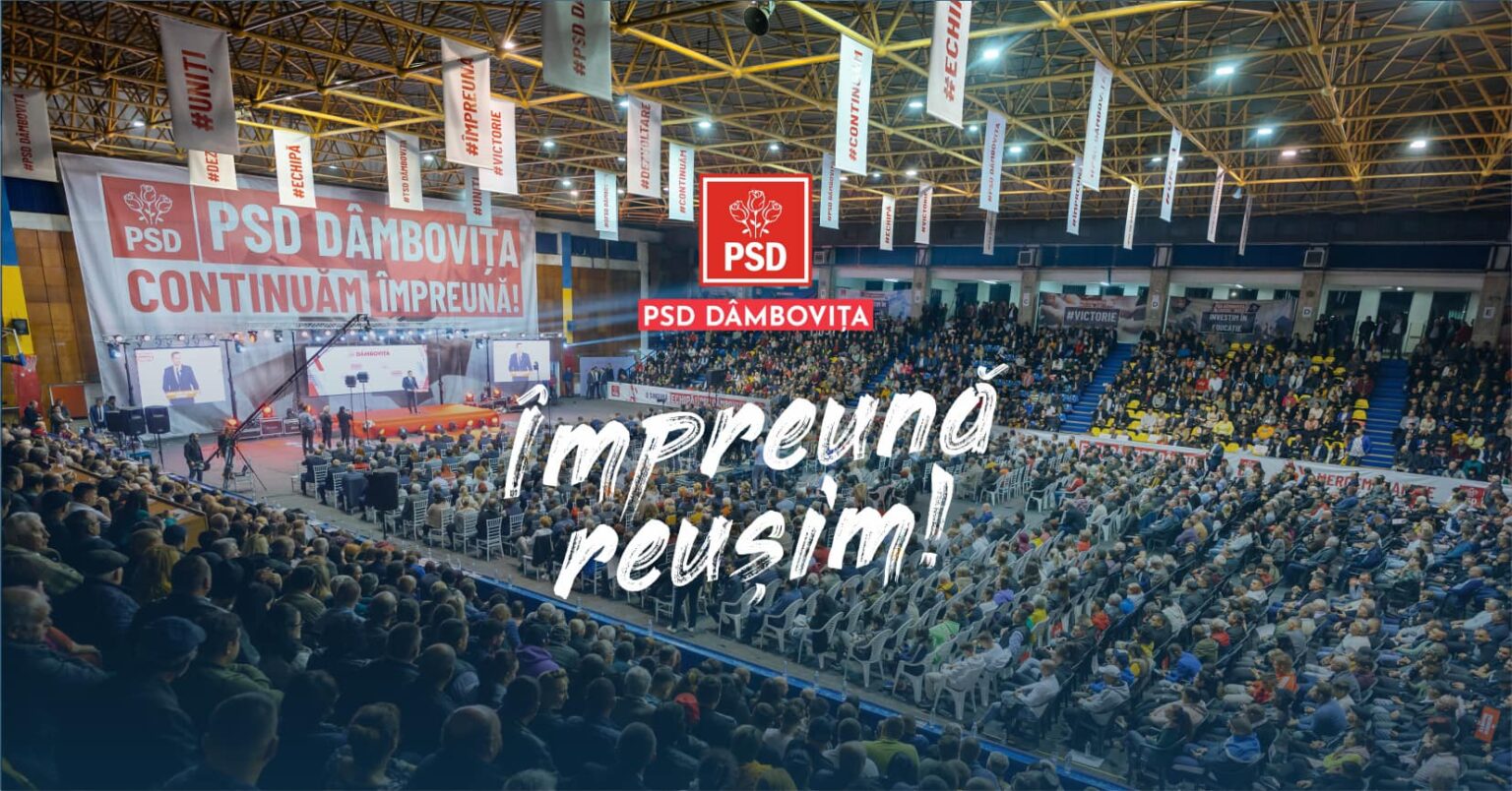 Corneliu Ștefan: PSD DÂMBOVIȚA nu se teme să iasă în fața dâmbovițenilor la alegeri, pentru că #ÎmpreunăReușim să ne ducem la capăt toate proiectele începute