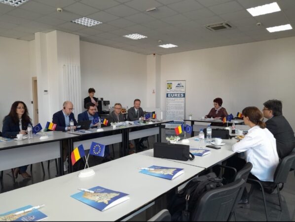 Agenția Județeană pentru ocuparea Forței de Muncă Dâmbovița a primit vizita de lucru a experților Comitetului pentru Ocupare, Muncă și Afaceri Sociale al Organizației de Cooperare și Dezvoltare Economică