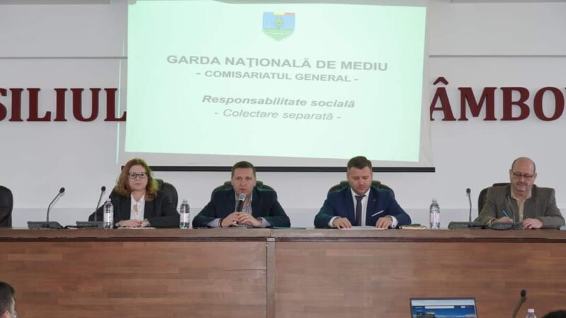 Garda Națională de Mediu, în dialog cu autoritățile publice locale din județul Dâmbovița pe tema gestionării deșeurilor Garda Națională de Mediu, în dialog cu autoritățile publice locale din județul Dâmbovița pe tema gestionării deșeurilor.