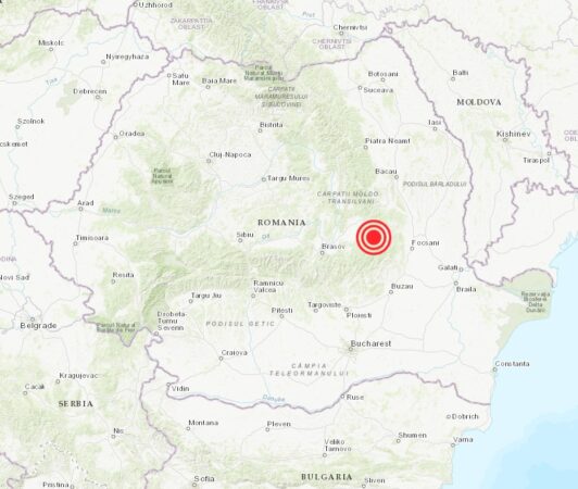 Un cutremur s-a produs marți seară, la ora 19:10, în zona seismică Vrancea