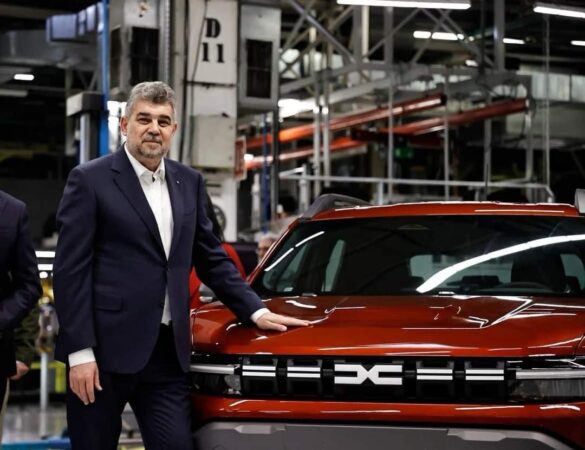 Dacia, brand-ul oficial al Guvernului României care  sprijină producătorii autohtoni. 