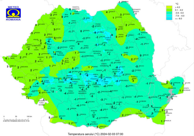 Prognoza meteo,în regiunile din sud şi sud-est cerul va fi temporar noros