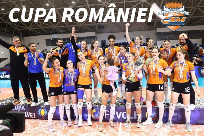 VOLEI FEMININ: O finală superbă și o regină merituoasă, CSM Târgoviște a câștigă trofeul Cupei României 2024 VOLEI FEMININ: O finală superbă și o regină merituoasă, CSM Târgoviște a câștigă trofeul Cupei României 2024, a fost o finală palpitantă