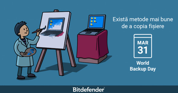 Pe 31 martie este Ziua mondială a backup-ului, ziua în care fiecare internaut trebuie să-și amintească de importanța realizării backup-ului
