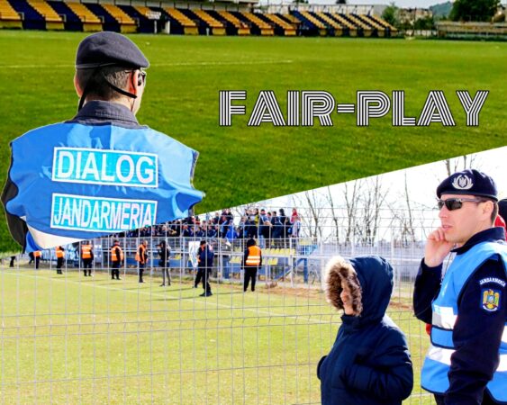 Jandarmii dâmbovițeni au în vizor meciurile de fotbal din Liga a 3-a Jandarmii dâmboviţeni vor asigura măsurile de ordine publică și siguranța participanților, la sfârșitul acestei săptămâni