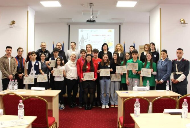 „Respect legea! Respect viața!”, ediţia a VI-a, concursul dedicat elevilor de gimnaziu s-a desfășurat vineri 22 martie 2024