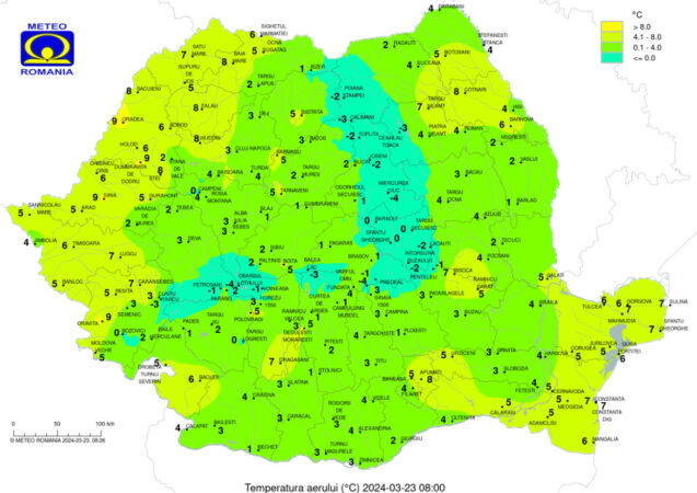 Meteorologii avertizează că în următoarele zile ne confruntăm cu alternanțe pericoloase de temperaturi