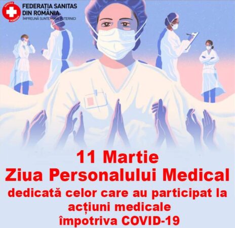 ZIUA PERSONALULUI MEDICAL!Prin Legea nr. 56/2020, Parlamentul României a instituit Ziua de 11 martie ca ZIUA PERSONALULUI MEDICAL
