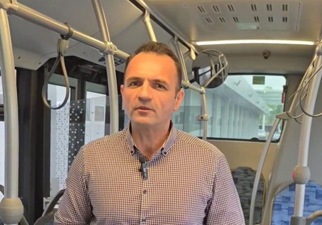 Nou record de călători pentru transportul public local târgoviștean Nou record de călători pentru transportul public local târgoviștean! Numai într-un singur an, numărul lunar de călători