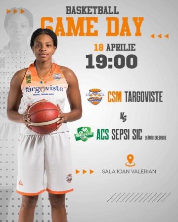 La Târgoviște, astăzi  are loc confruntarea  CSM Târgoviște -ACS SEPSI SIC SF. Gheorghe, în meciul doi din finala mică a Ligii Naționale de Baschet Feminin. 
