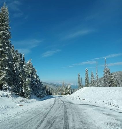 IMAGINILE ZILEI: Aprilie pe DN 7A, la limita dintre județele Hunedoara și Vâlcea IMAGINILE ZILEI : Aprilie pe DN 7A, la limita dintre județele Hunedoara și Vâlcea, este iarnă în toată regula.