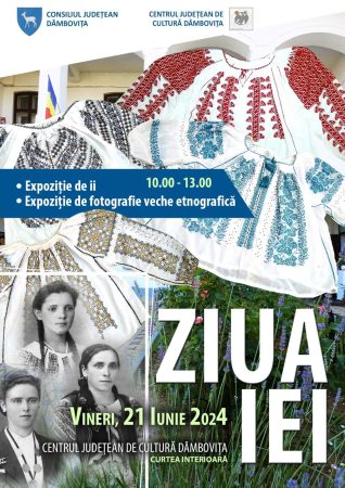 Ziua Universală a Iei va fi sărbătorită la Centrul Județean de Cultură Dâmbovița Ziua Universală a Iei va fi sărbătorită la Centrul Județean de Cultură Dâmbovița pe data de 21 iunie, un eveniment special