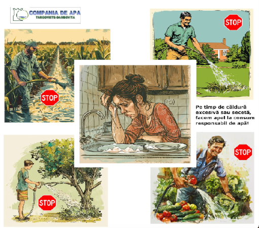 Apel pentru utilizarea responsabilă a apei