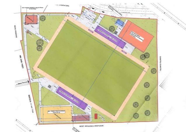 ADEVĂRUL: EXISTĂ PROIECT  de extindere și modernizare a bazei sportive Răcari, administrația locală de la Răcari urmează procedurile legale.