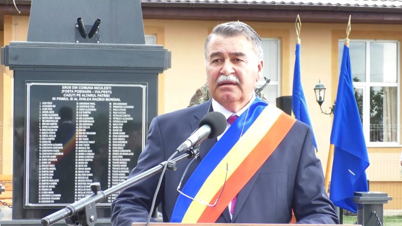 Primarul comunei Niculești, Dorinel Soare, a obținut cel de-al nouălea mandat de primar cu un scor impresionant de peste 85%