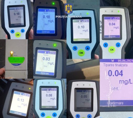 ATENȚIE, NU SCAPĂ NIMENI: Este  razie în tot județul Dâmbovița , în această dimineață, 8 iunie, , polițiștii rutieri au demarat o amplă acțiune