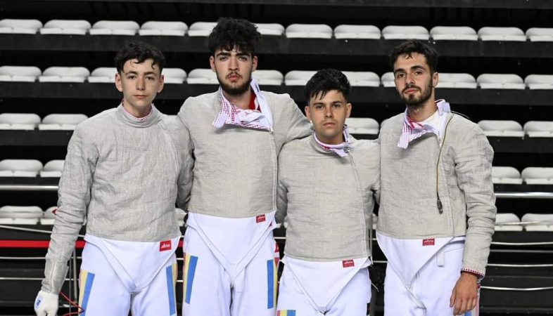 România are o nouă medalie de argint la Campionatele Europene de Scrimă U23 România are o nouă medalie de argint la Campionatele Europene de Scrimă U23, Vlad Covaliu, Radu Nițu