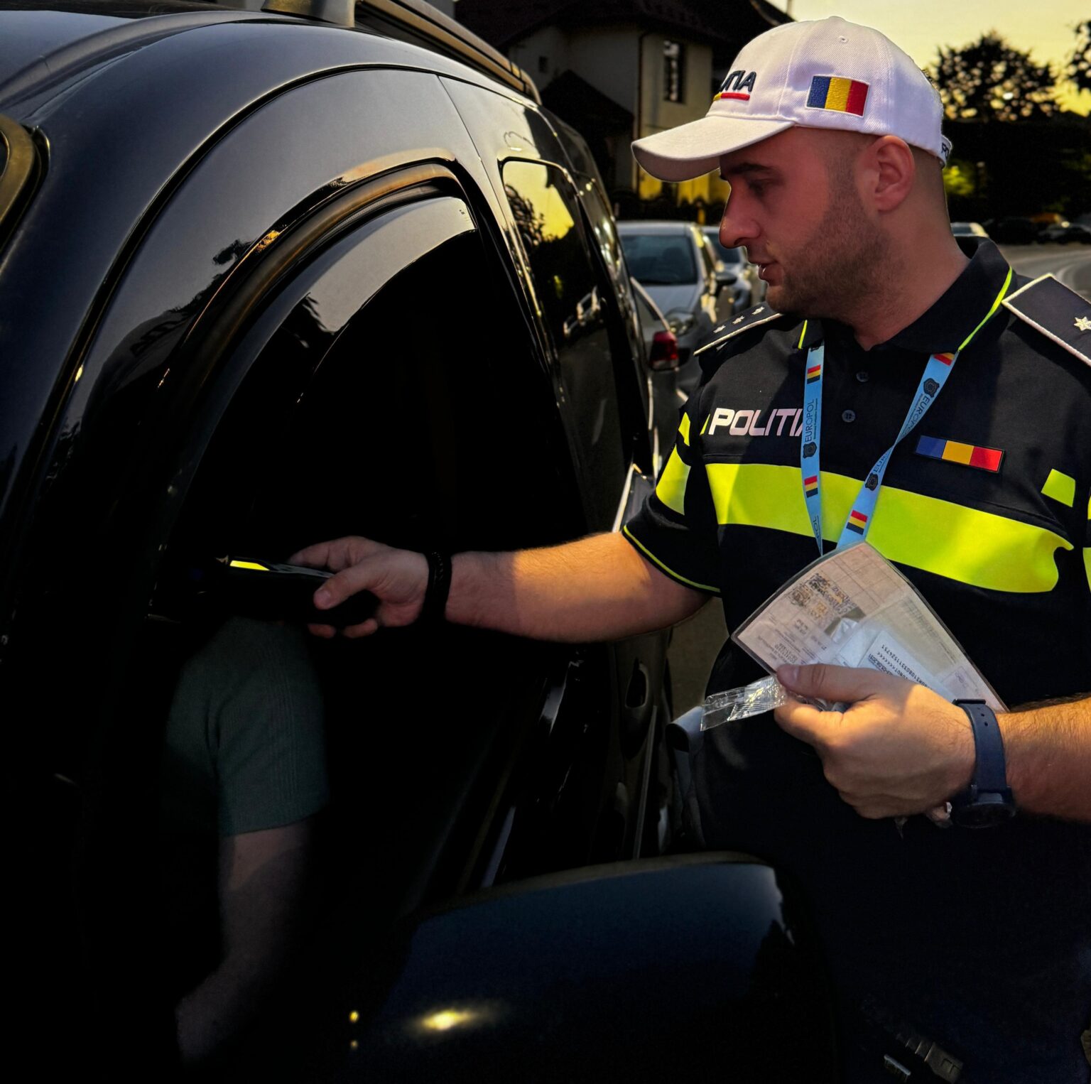 Dosar penal întocmit de polițiști dâmbovițeni pentru conducerea unui vehicul fără permis de conducere, polițiștii din cadrul Secției nr. 5