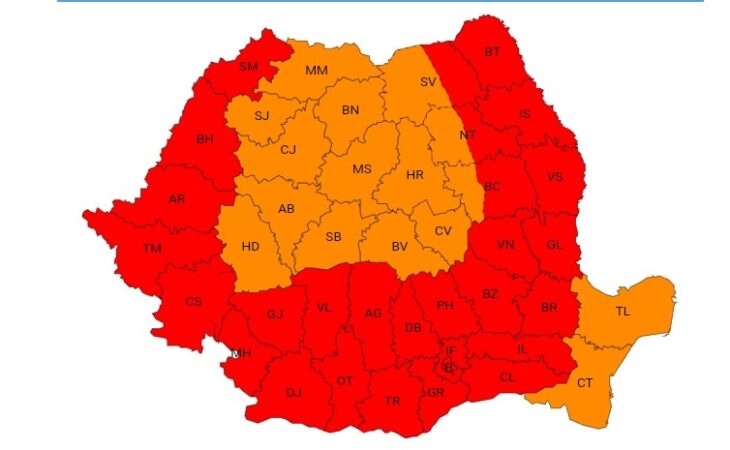 Avertisment fără precedent: COD ROȘU de CANICULĂ, inclusiv în județul Dâmbovița Avertisment fără precedent: COD ROȘU de CANICULĂ, inclusiv în județul Dâmbovița , meteorologii și medicii spun ca temperaturile sunt foarte greu de suportat .