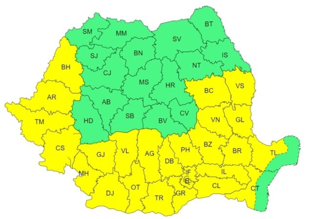 Tot județul Dâmbovița este sub COD GALBEN de CANICULĂ de luni, urmează zile tropicale Tot județul Dâmbovița este sub COD GALBEN de CANICULĂ, urmează zile tropicale, ANM a emis o avertizare meteo variabilă pentru ziua de 8 iulie.