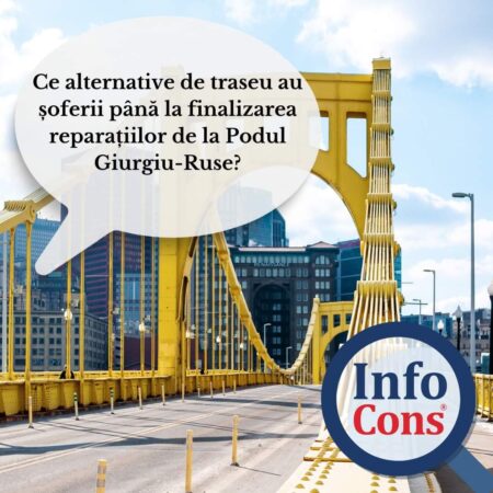 În contextul lucrărilor de reparații planificate pentru Podul Giurgiu-Ruse, șoferii care tranzitează această importantă legătură rutieră între România