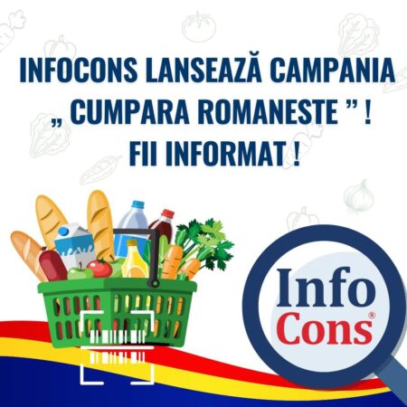InfoCons lansează o campanie pentru promovarea înregistrării producătorilor și comercianților de produse românești în Registrul Național