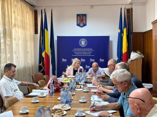 Ședința de alegeri a conducerii Consiliului Județean al Pensionarilor și Persoanelor Vârstnice din județul Dâmbovița, proiecte si obiective noi.