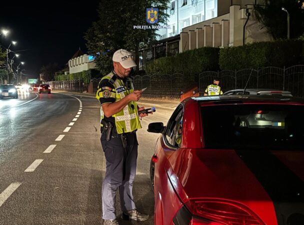 PERICOL PUBLIC pe ȘOSELELE din Dâmbovița , zeci de filtre de polițiști au împânzit județul,  polițiștii din cadrul Secției nr. 12 Poliție Rurală Tărtășești