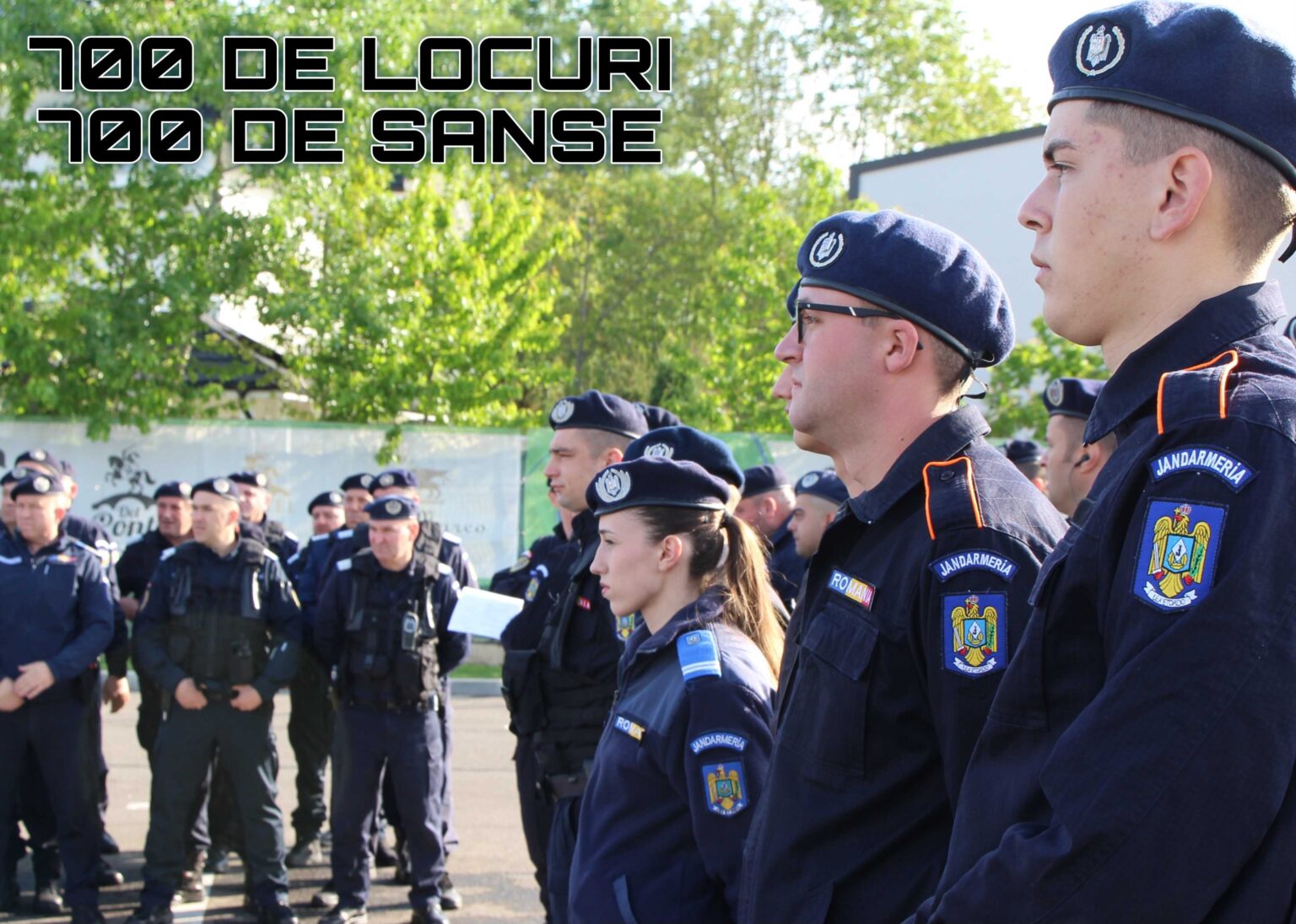 Admitere la școlile militare de subofițeri jandarmi , începând cu data de 24 septembrie 2024, la nivelul Inspectoratului de Jandarmi Județean Dâmbovița