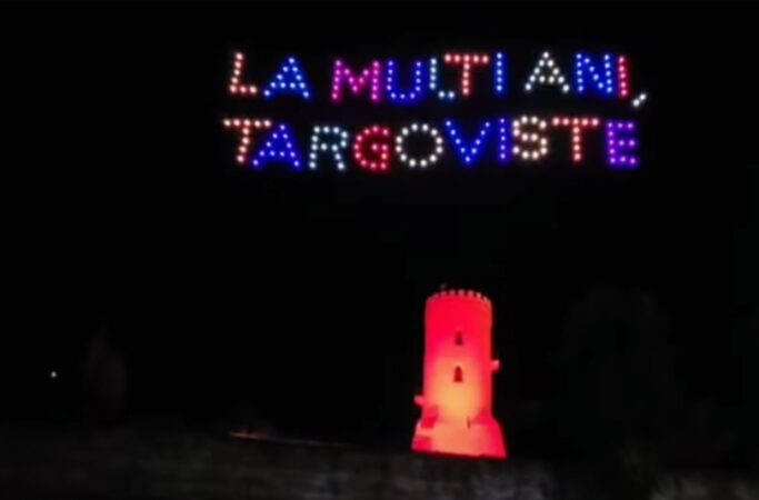 Spectacol inedit la Târgoviște pentru încheierea Zilelor Cetății: Drone și focuri de artificii la ora 22:30,