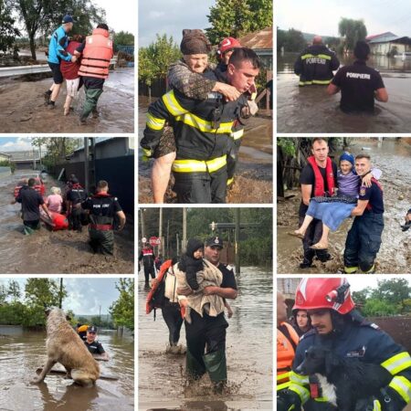 În ultimele 24 de ore, inundațiile cauzate de ploile abundente au pus la grea încercare mai multe localități din țară. 