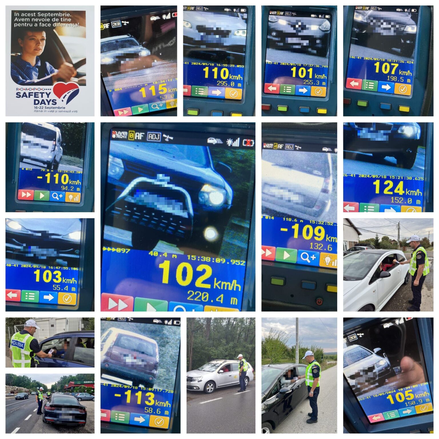 Conducerea responsabilă salvează vieți!În perioada 16-22 septembrie a.c., polițiștii rutieri din cadrul Inspectoratului de Poliție Județean Dâmbovița