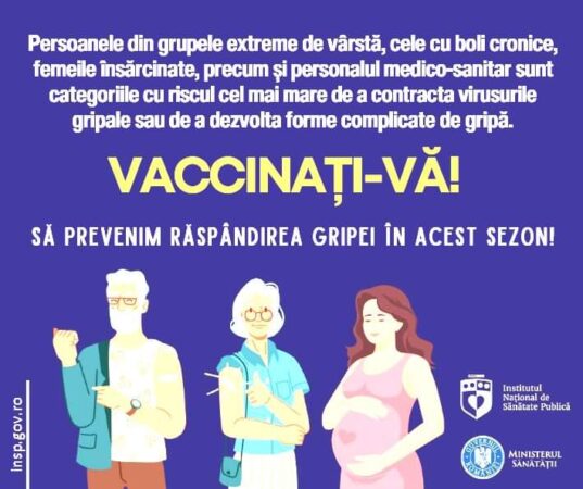 ALERTĂ! În contextul actual, când sezonul gripal a început, autoritățile medicale atrag atenția asupra importanței protejării sănătății publice.