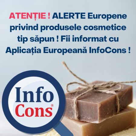 InfoCons Protecția Consumatorilor a emis o alertă importantă referitoare la produsele cosmetice tip săpun InfoCons Protecția Consumatorilor a emis o alertă importantă referitoare la produsele cosmetice tip săpun, care prezintă un risc chimic pentru consumatori.