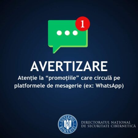 Atenție la „promoțiile” сare сirсulă pe platformele de mesagerie , verifiсați mereu denumirea site-ului înaintе dе a aссesa oriсe link!
