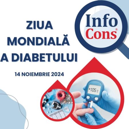  Ziua Mondială a Diabetului este  marcată pe 14 noiembrie, InfoCons încurajează conștientizarea și educarea publicului cu privire la această boală cronică