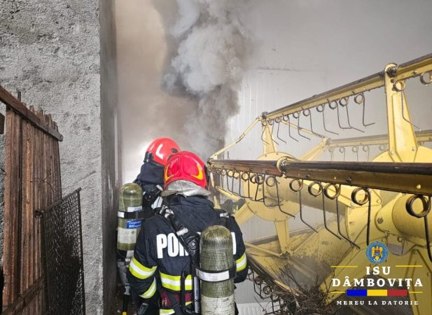 Incendiu produs la o casă în localitatea Movila. Garda de Intervenție Cornești intervine cu două autospeciale de stingere cu apă și spumă și un echipaj SMURD, iar Garda de Intervenție Răcari intervine cu două autospeciale de stingere.