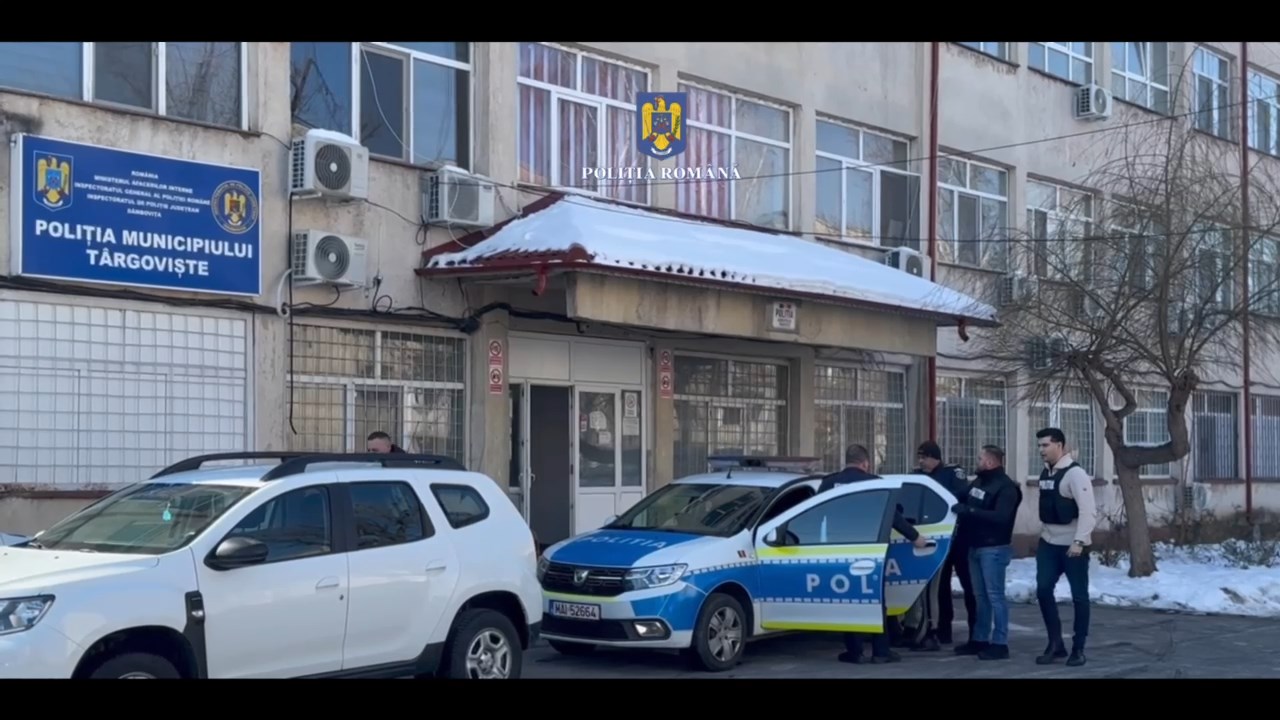 La data de 23 februarie a.c., polițiștii din cadrul Poliției Municipiului Târgoviște, sub coordonarea unui procuror de la Parchetul de pe lângă Judecătoria Târgoviște