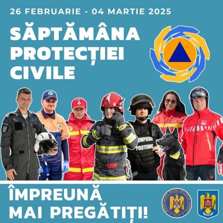 ISU Dâmbovița marchează 92 de ani de la legiferarea Protecției Civile prin Săptămâna Protecției Civile În perioada 26 februarie - 4 martie 2025, ISU Dâmbovița celebrează 92 de ani de la înființarea Protecției Civile în România